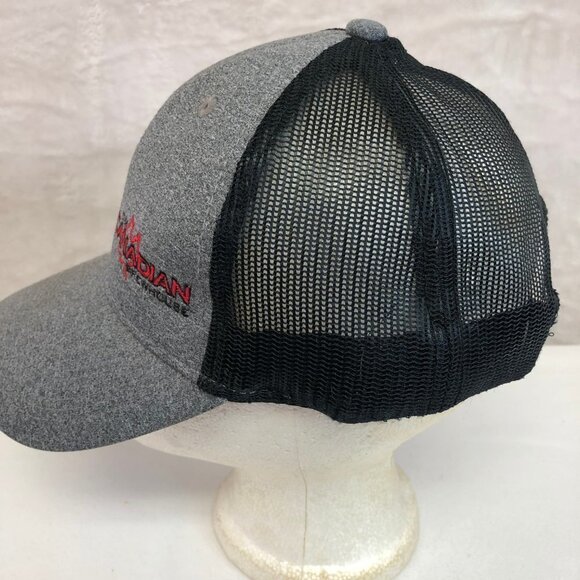 The Canadian Brewhouse Heathered Grey/Black Mesh Snapback Ball Cap - Picture 2 of 6